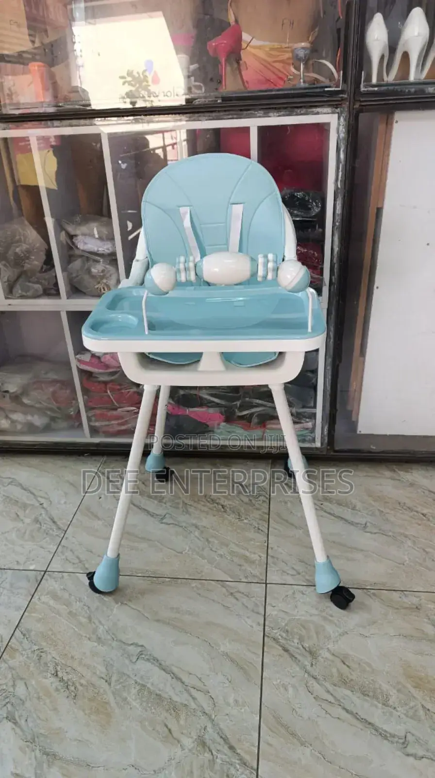 Nonfoldable High Baby Feeding Chair