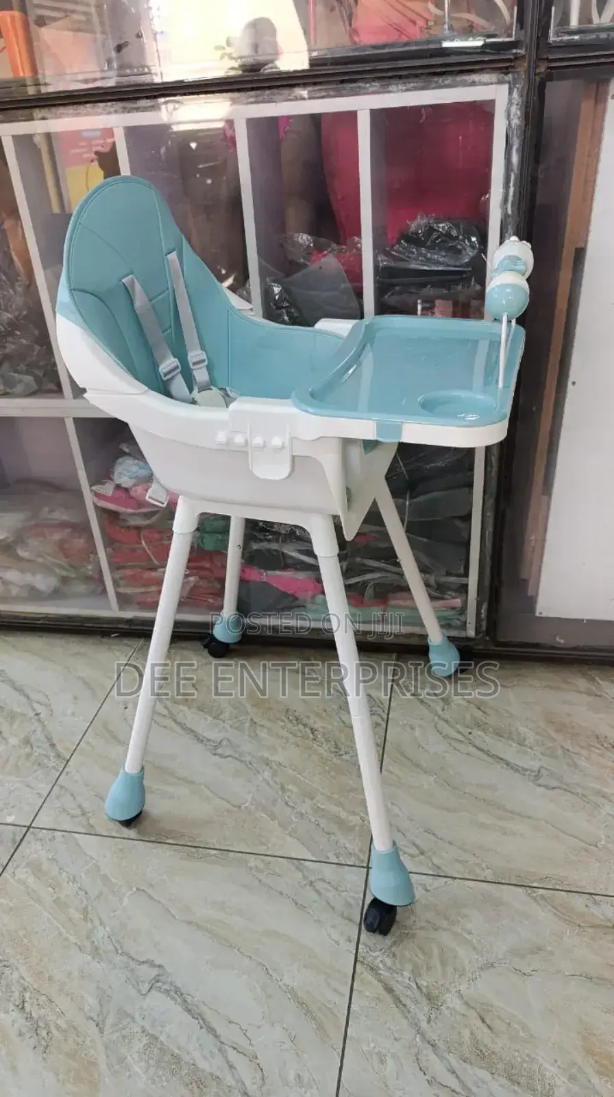 Nonfoldable High Baby Feeding Chair