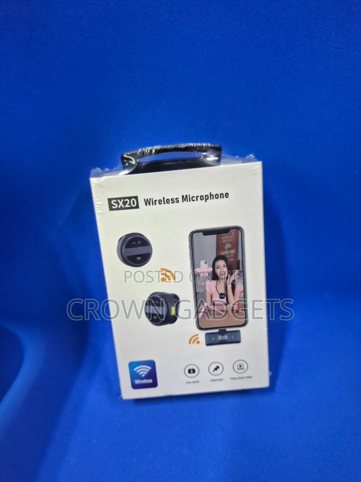 Noise Cancelling Wireless Mic for Tiktok Vlogging