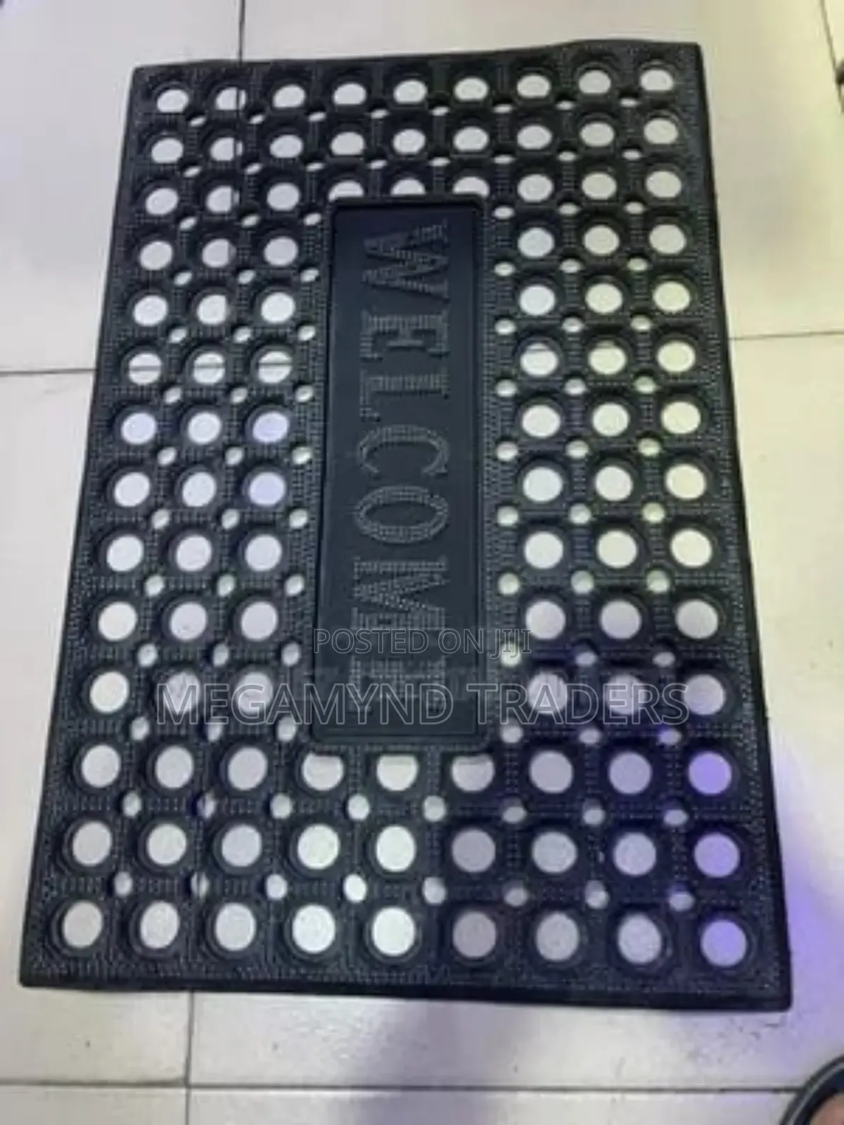 Rubber Door Mat 45*75 Cm / Heavy Duty Nonslip Door Mat