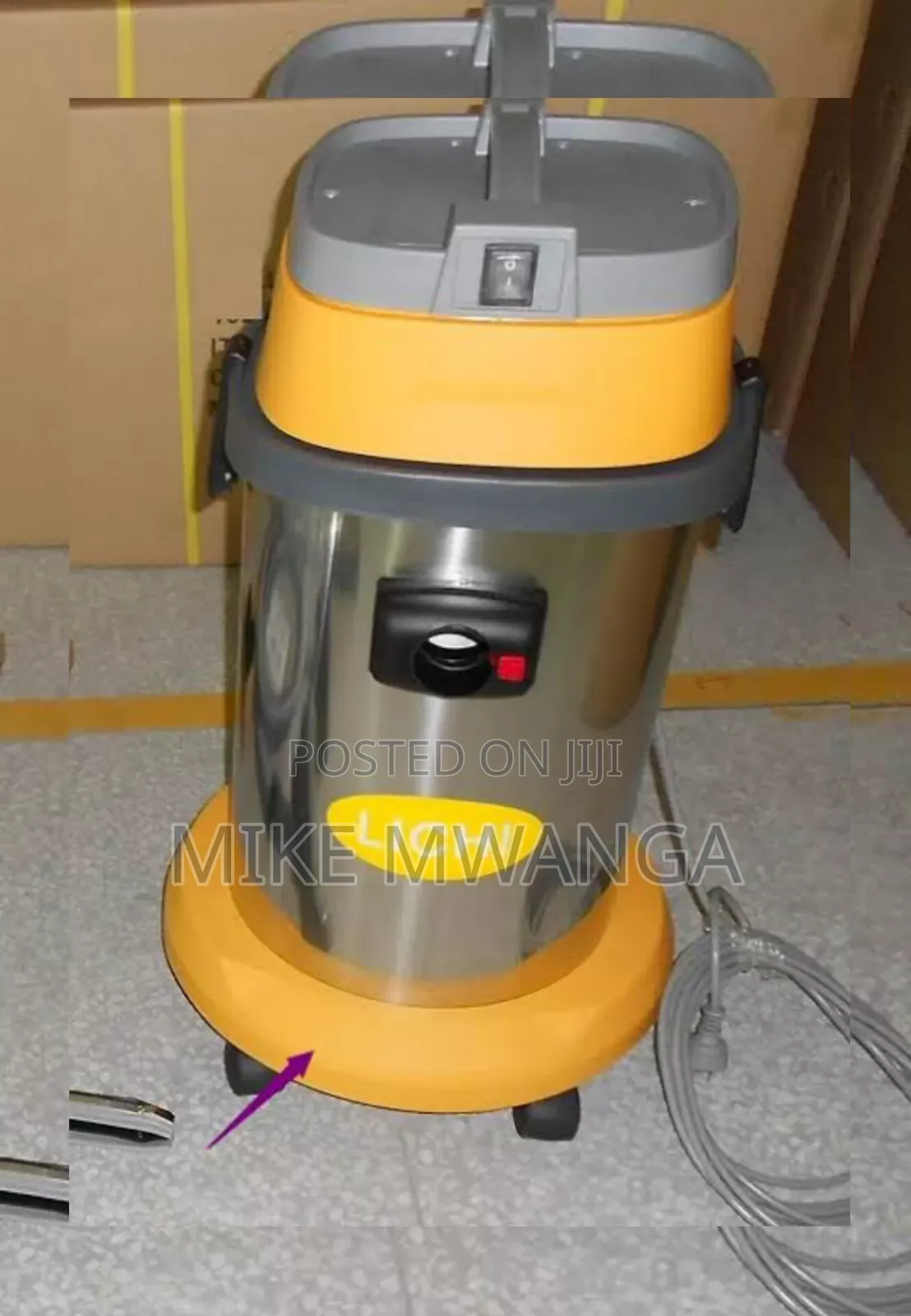 Heavy Duty Vacuum Cleaner( Wet and Dry 100l)