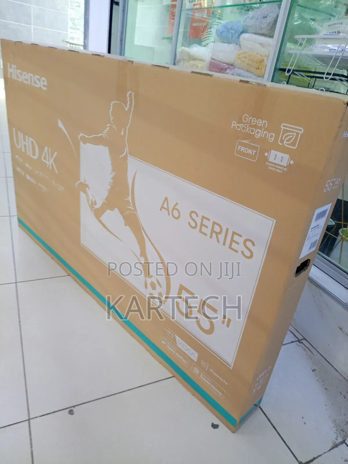 Hisense 55-Inch A6 Series Uhd Smart Tv.
