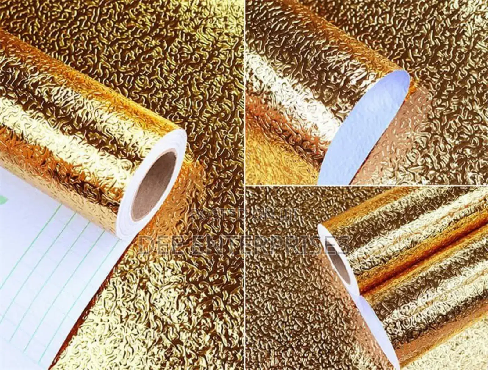 Gold Aluminum Foil /Kitchen Table Top Liner