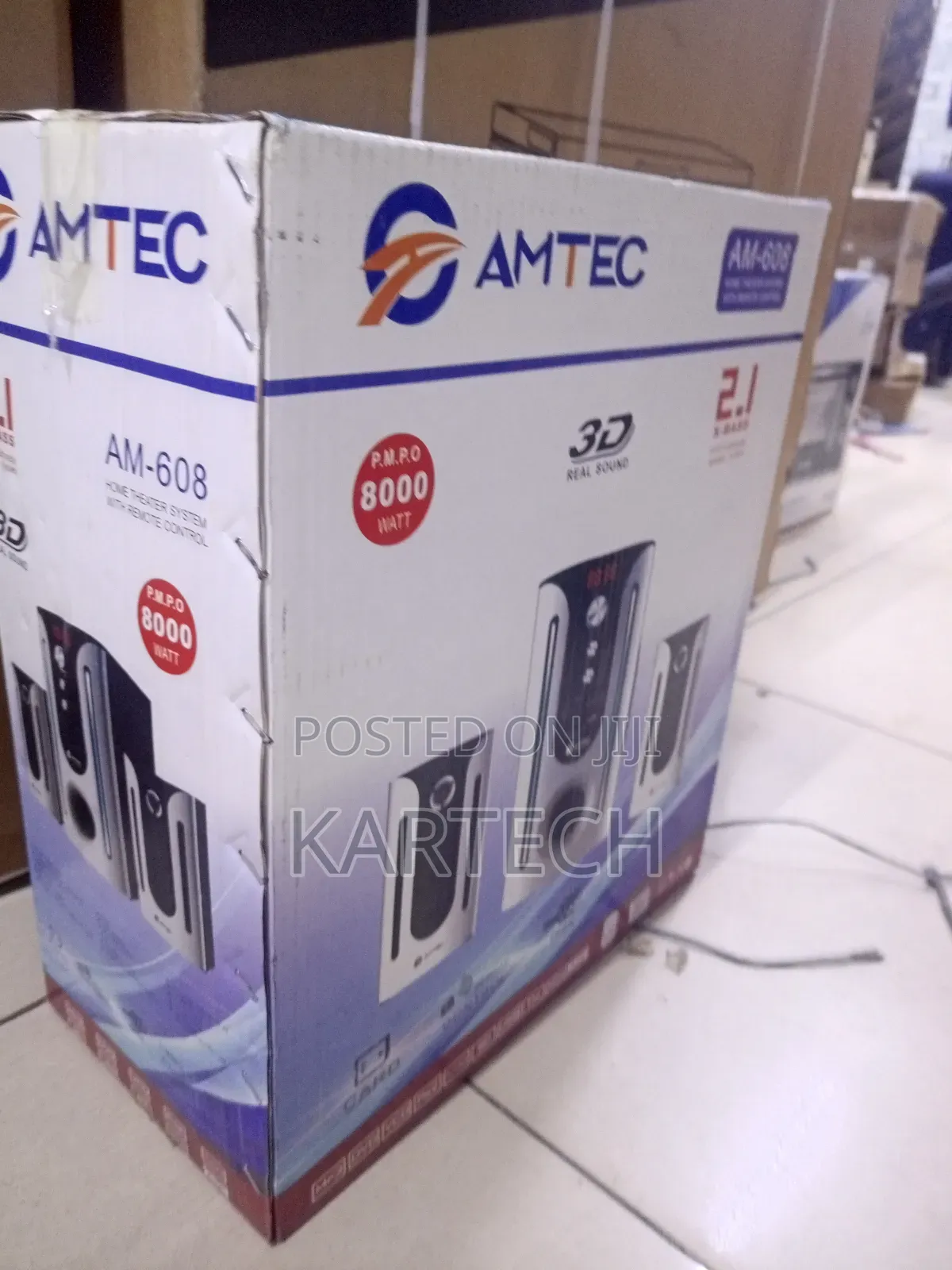 Amtec Am-608 Multimedia Speaker System