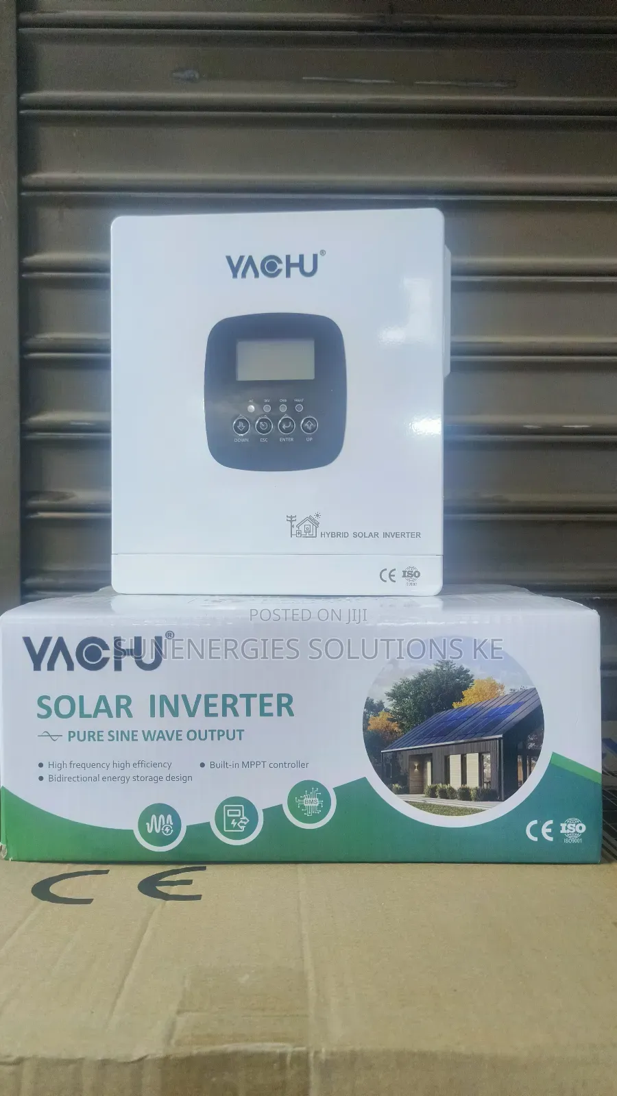 Yachu 1.3kw 12vdc 120a Hybrid Inverter