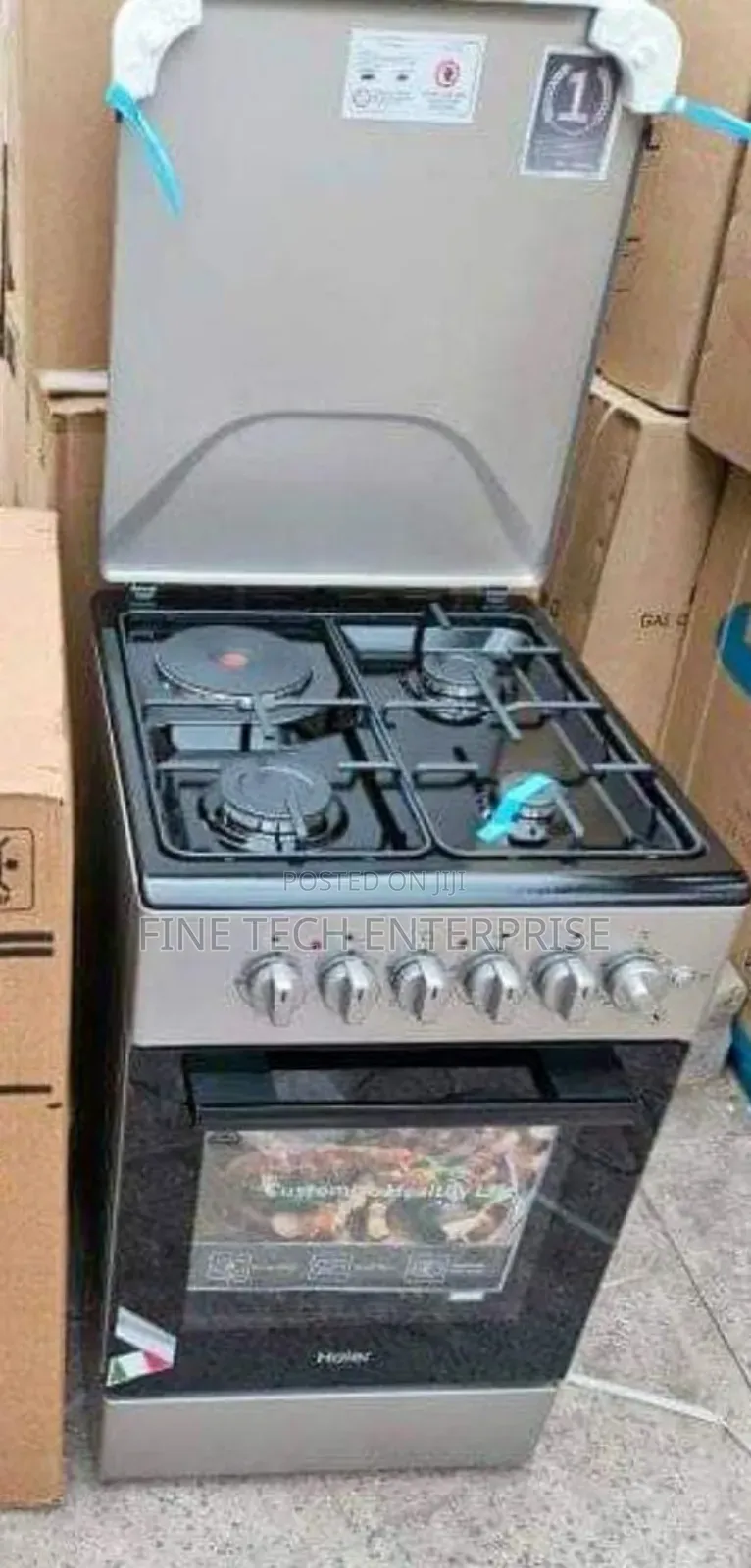 Haier 50*60 3gas + 1electric Cooker With Electric Oven