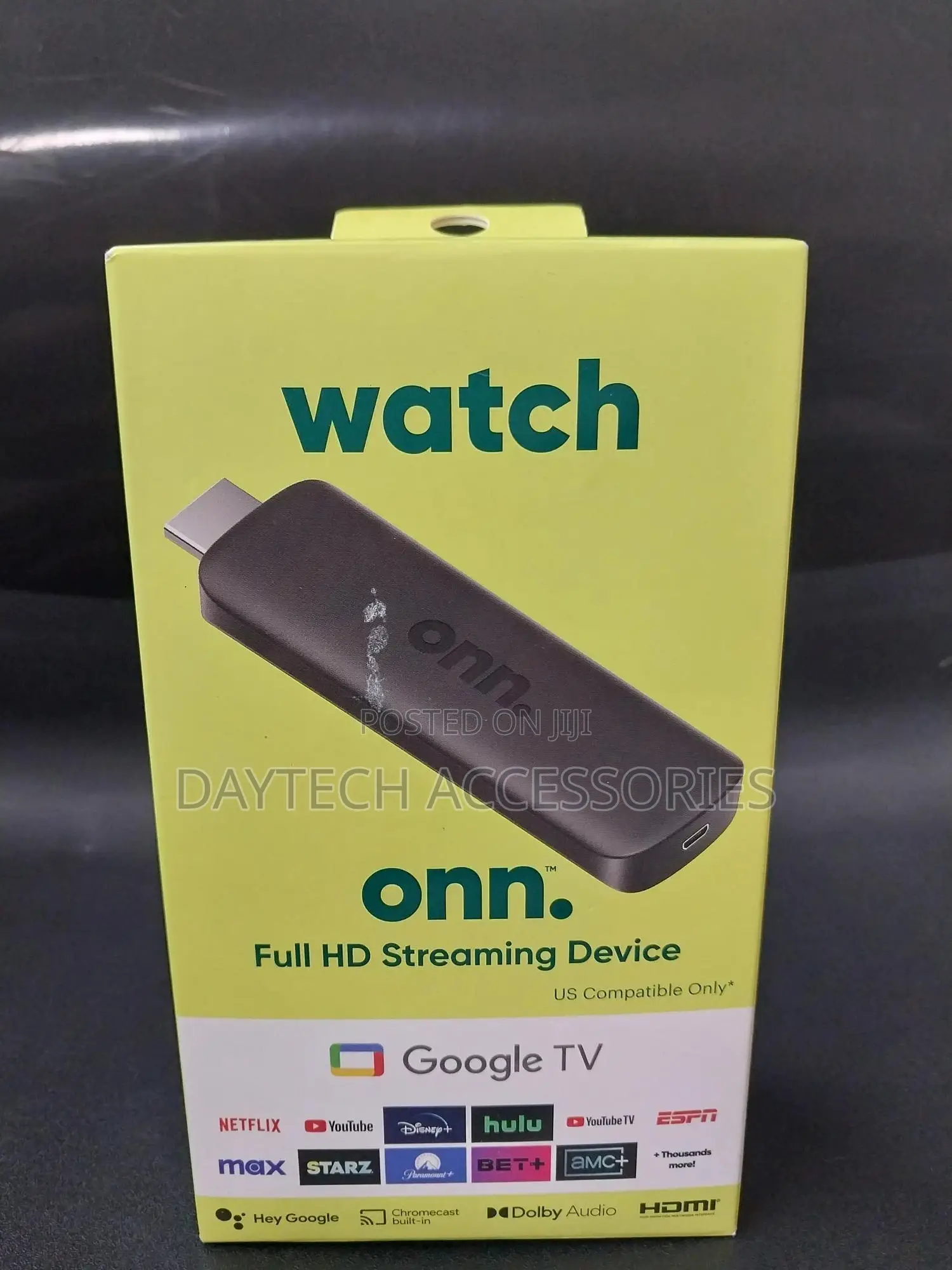 Onn. Google Tv Full Hd Streaming Device.