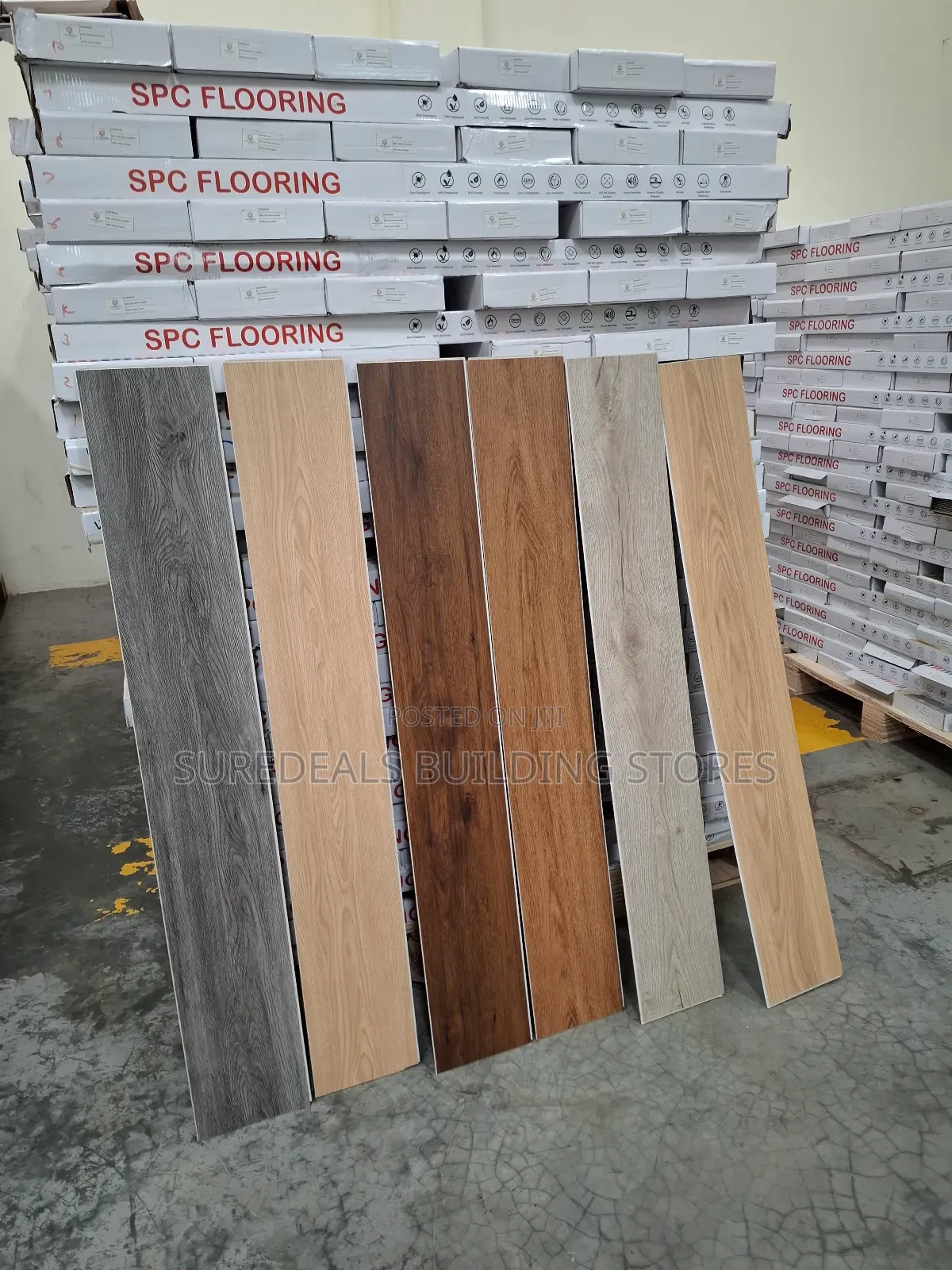 Water-Resistant SPC Flooring Tiles