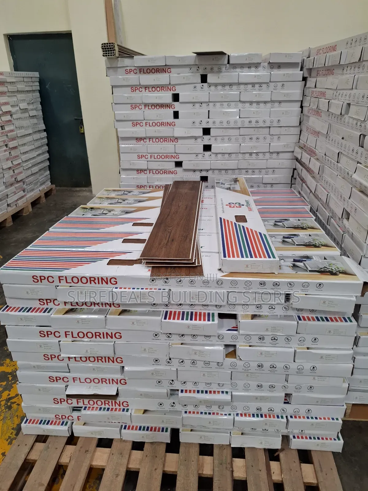 Water-Resistant SPC Flooring Tiles
