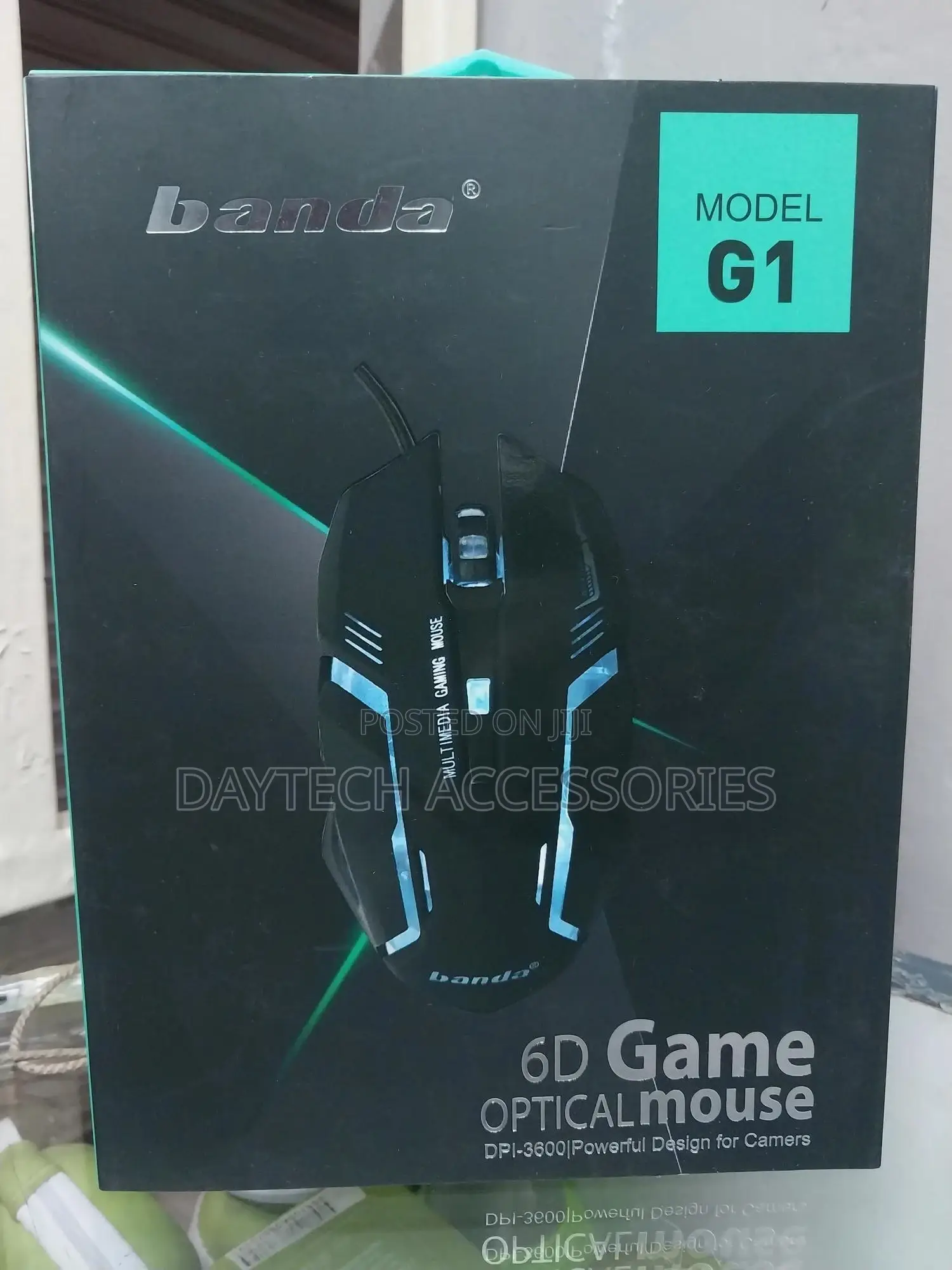 Banda G1 6d Led Lighted Gaming Wired Mouse