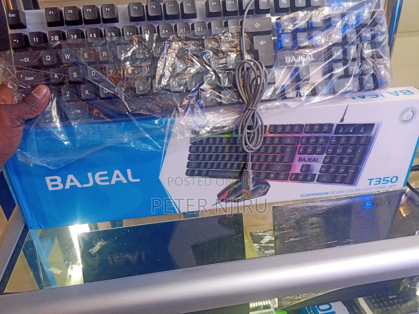 New Gaming Keyboard Backlit RGB Wired Gaming Keyboard With Mouse