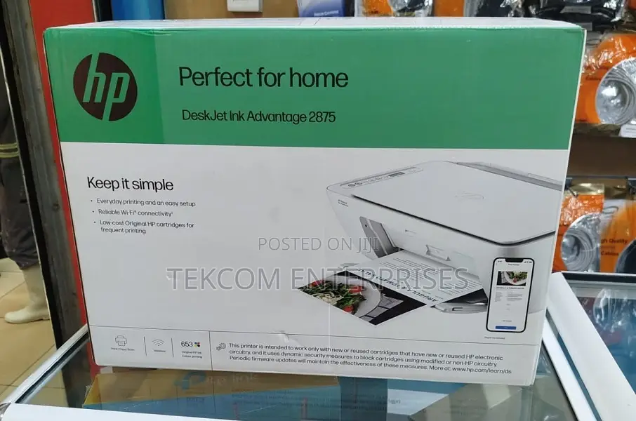 Hp Deskjet 2875 Wireless Printer // Hp 2875 Printer