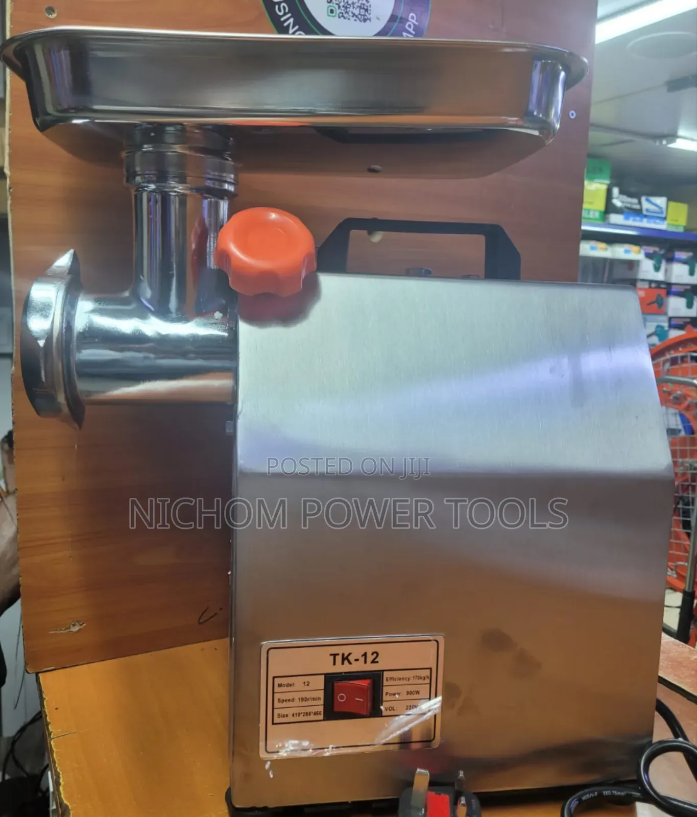 M12 Electric Meat Mincer/Commercial Meat Grinder