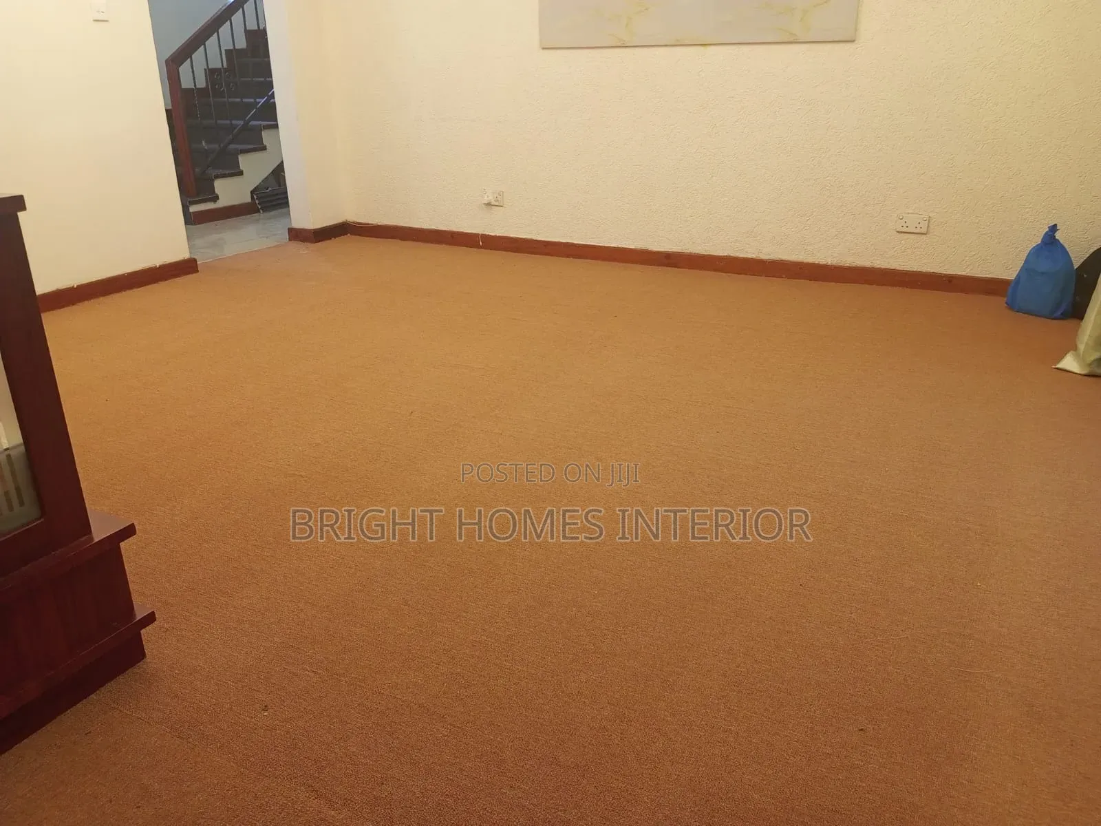 Light Brown/Beige House Carpet Available