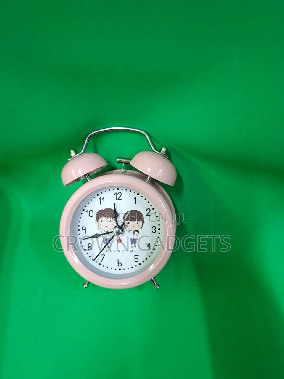 Retro Twin Bell Alarm Clock With Loud Mechanical Alarm