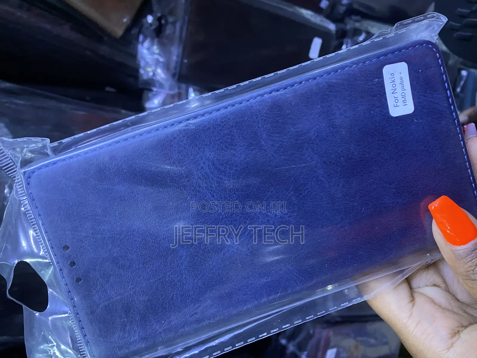 Wiqpd Case for Nokia HMD Pulse Plus Wallet Book Flip Phone Case