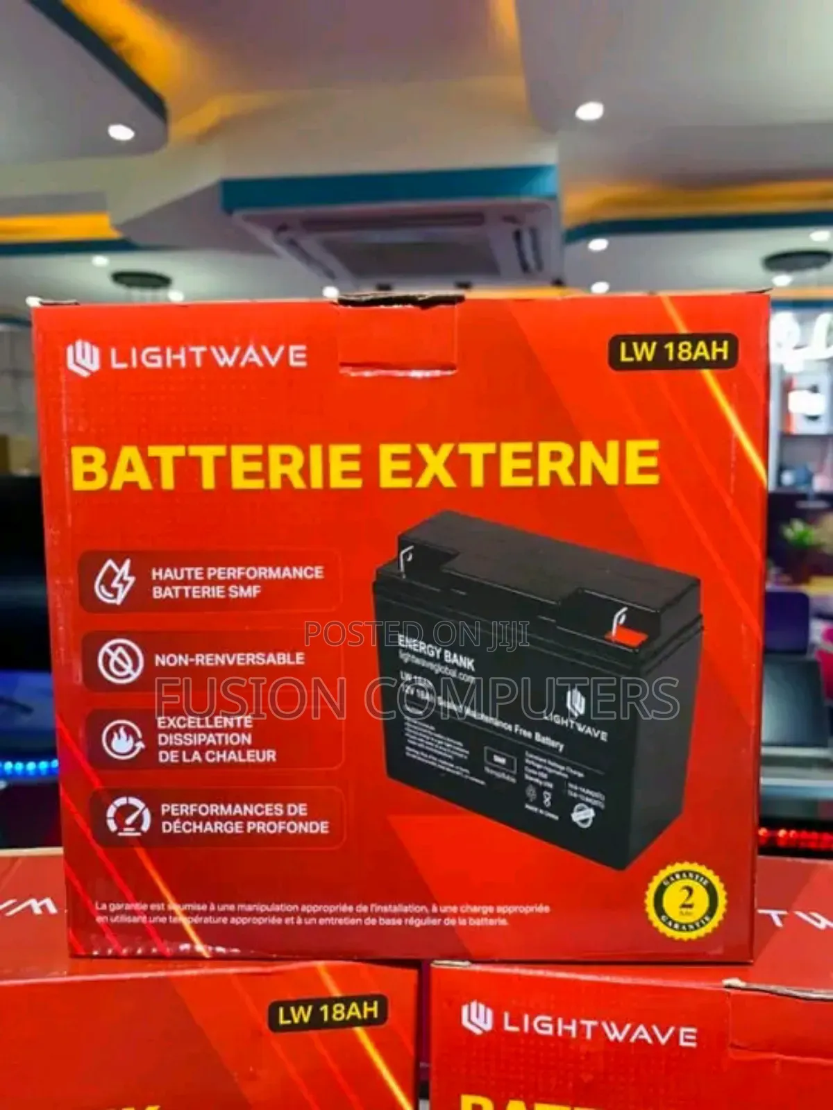 Lightwave 12v 18ah Ups Battery