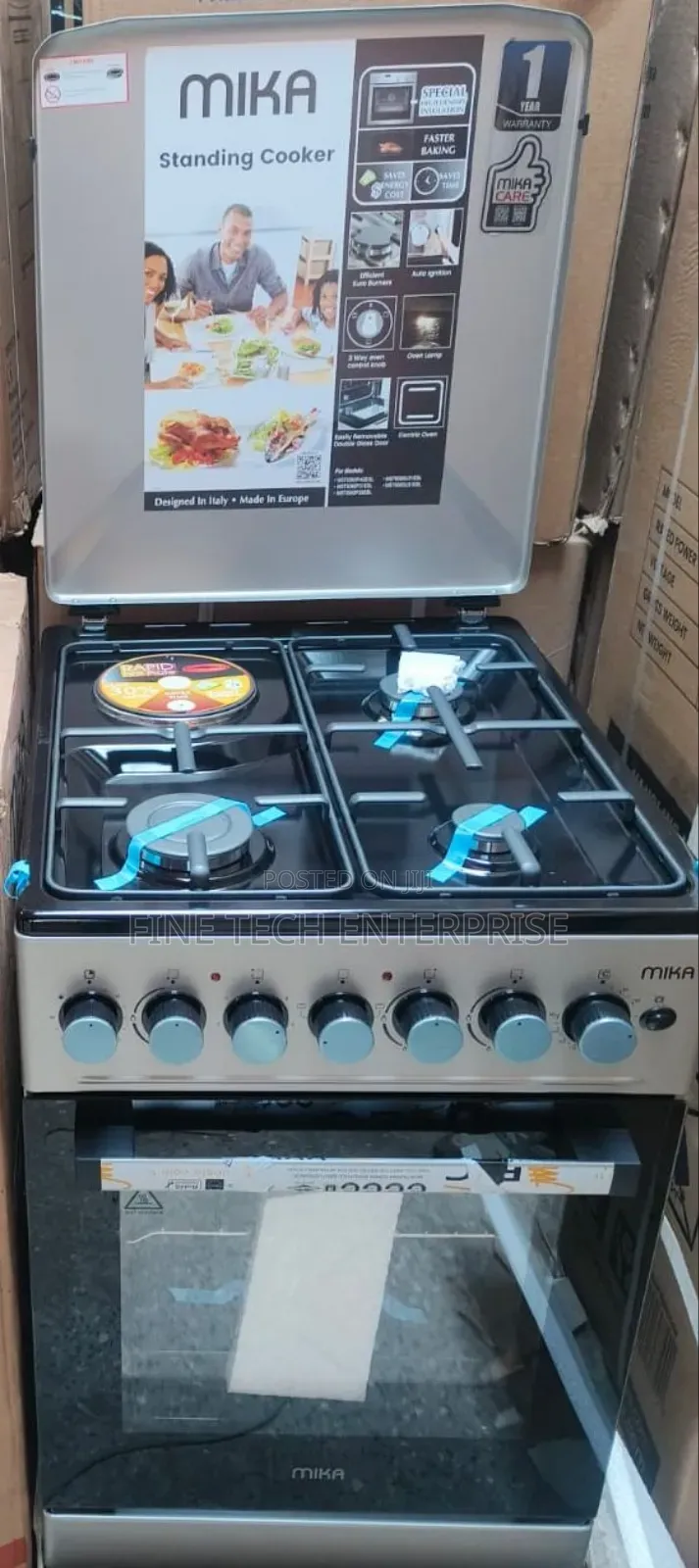 Mika 3+1 50*60 Standing Cooker