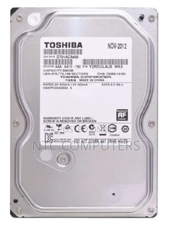 Toshiba Desktop Hard Disk - 1tb