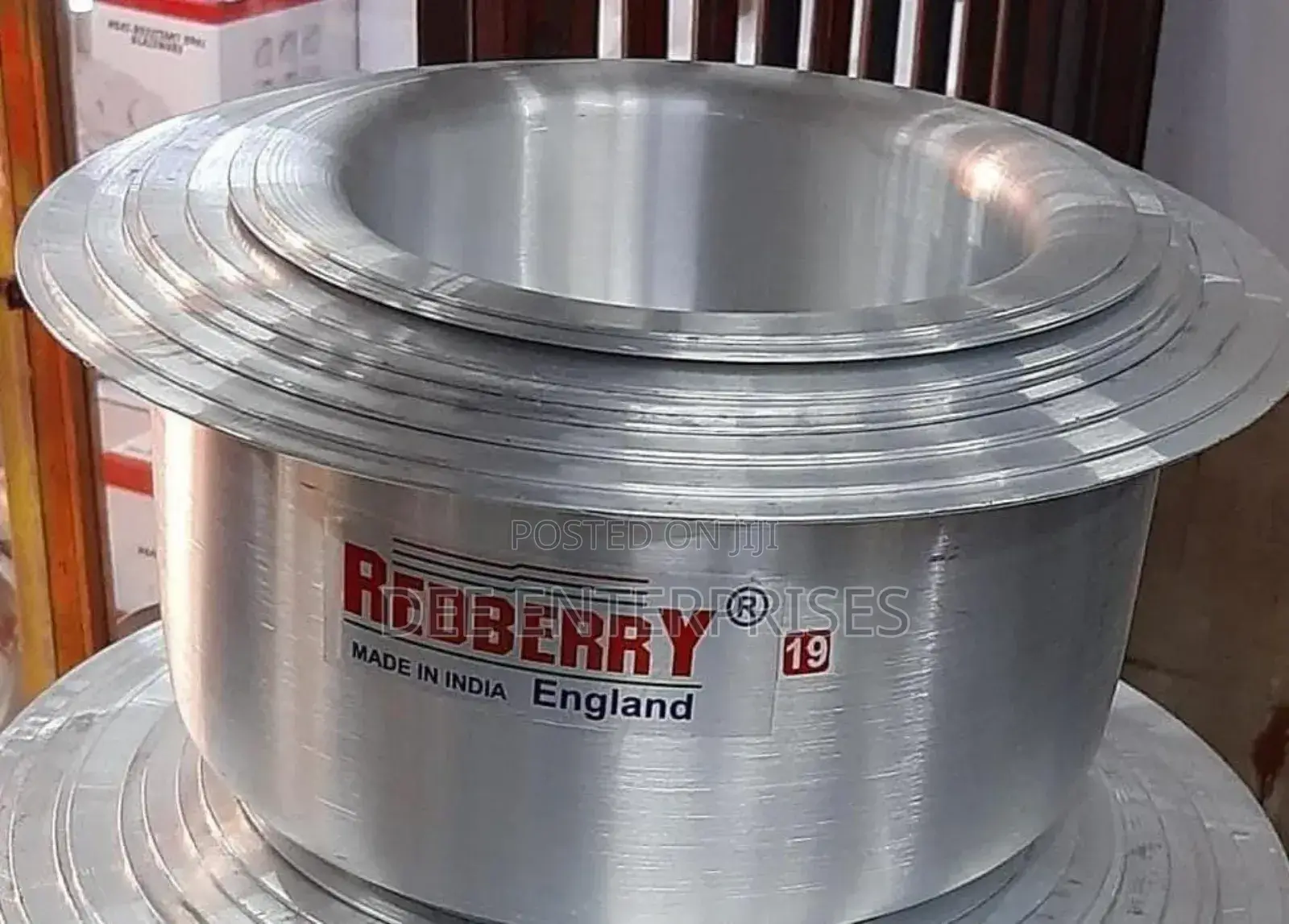 8pcs Redberry Aluminum Sufuria Set
