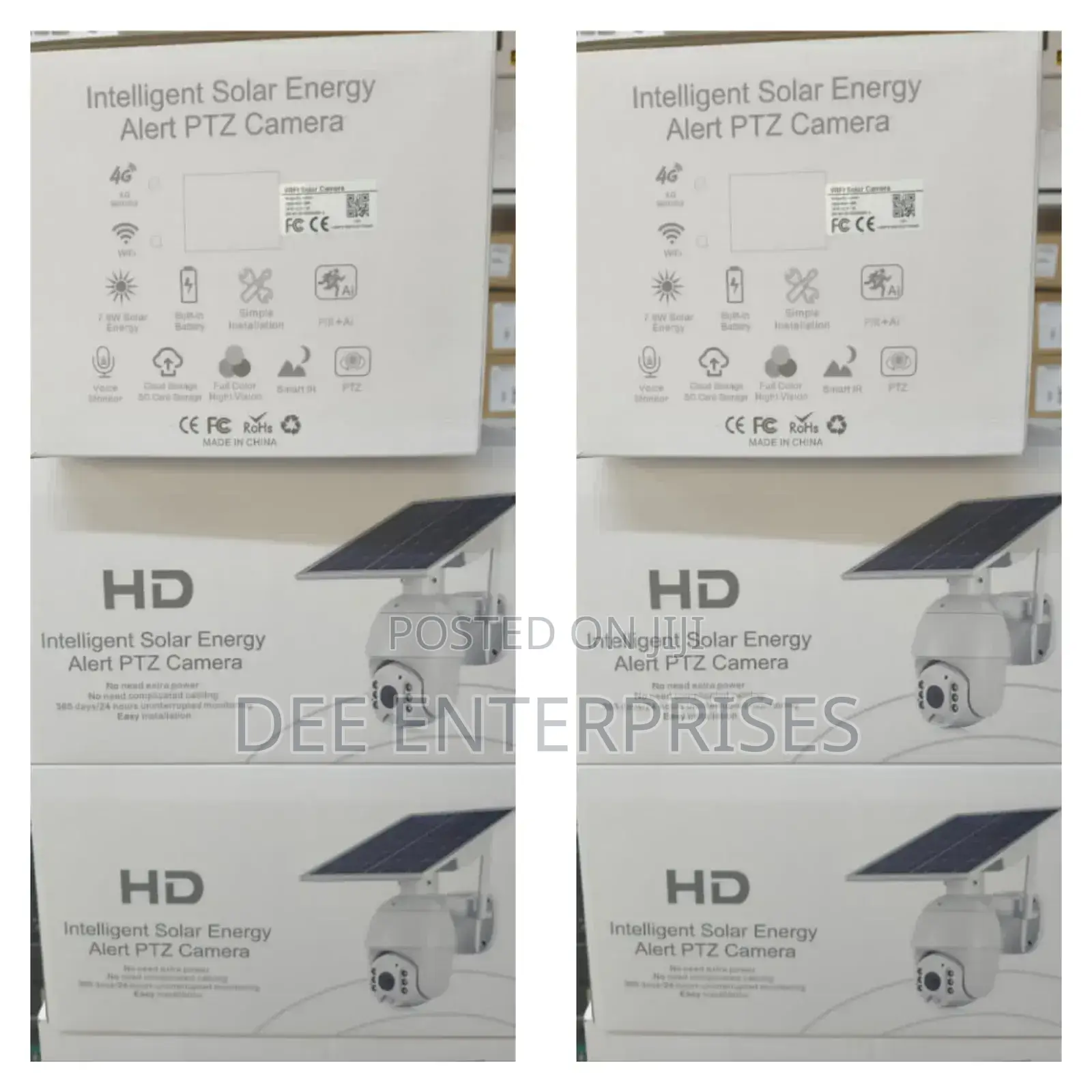 Wifi Ubox Solar Camera
