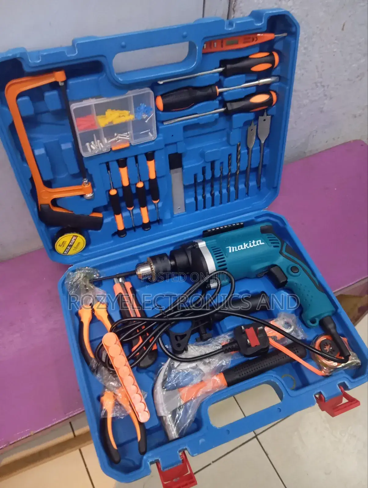 Corded Drill Tool Set Kit Makita