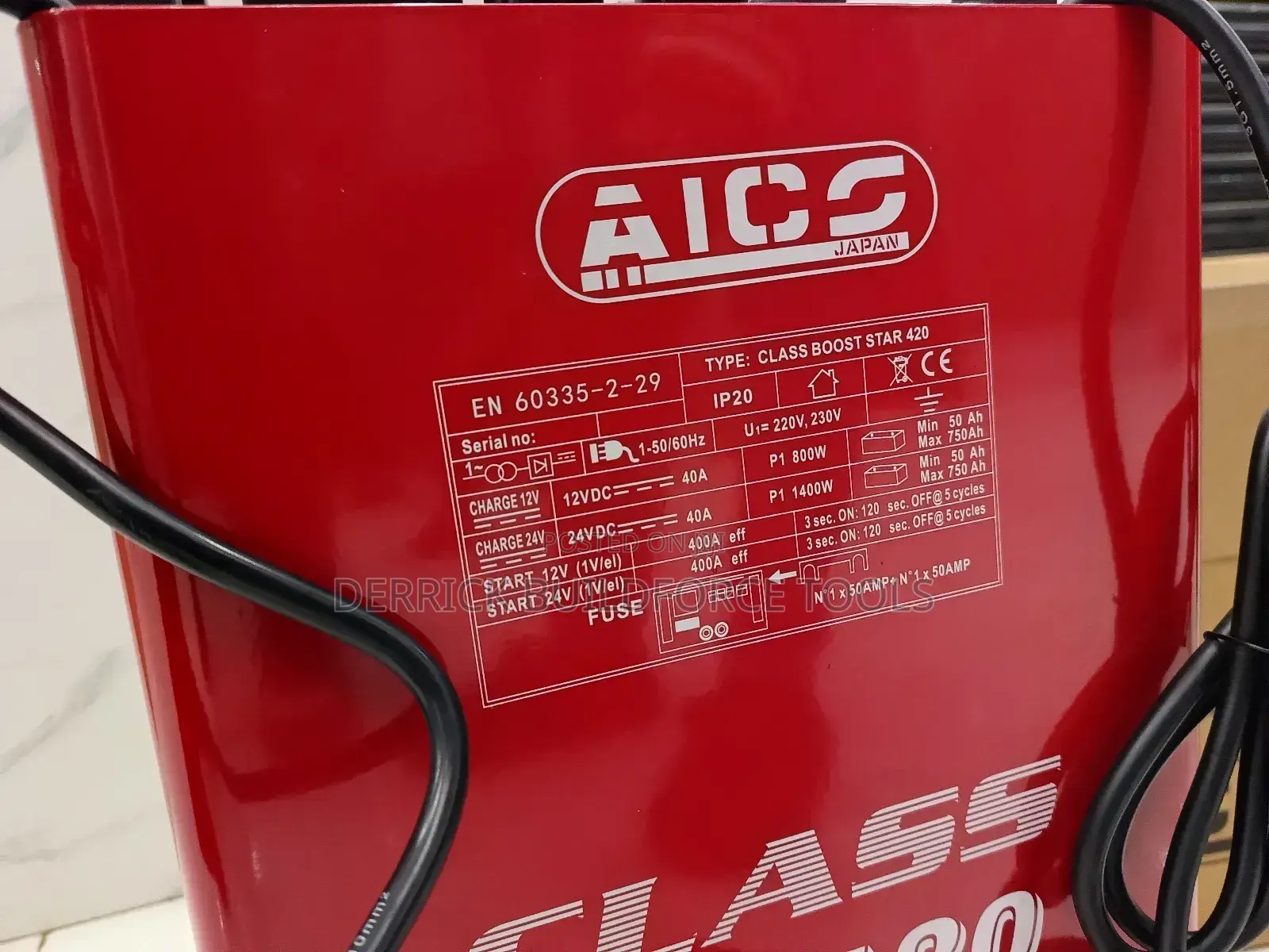 Aico Booster Battery Charger