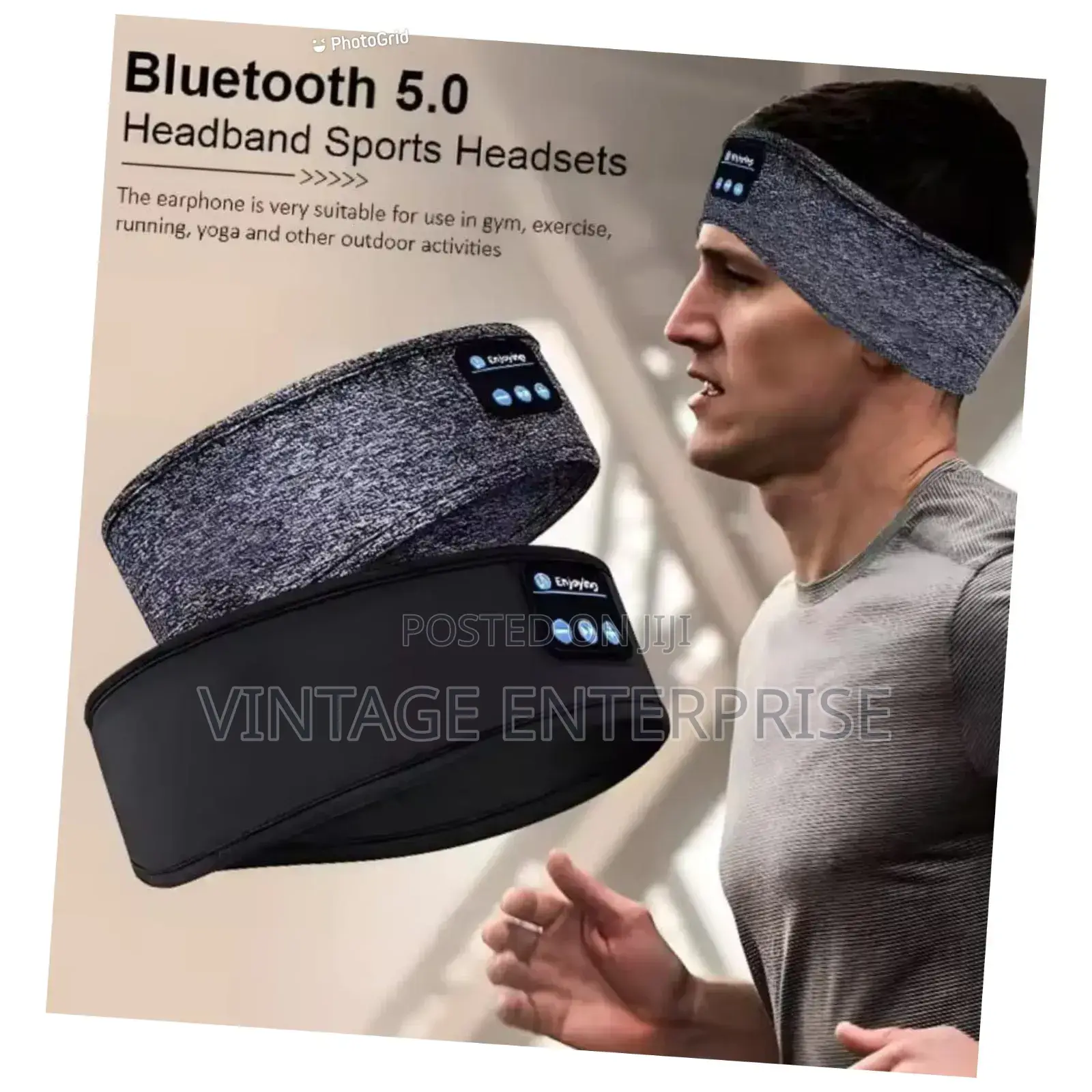 Wireless Bluetooth Headband