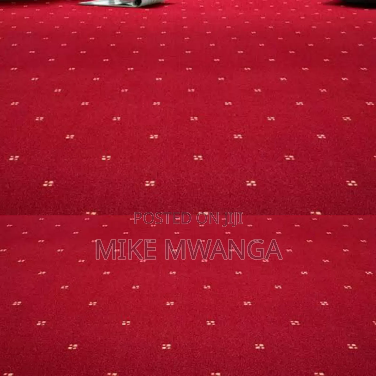Wall to Wall Executive Carpet(Red, Pattern)