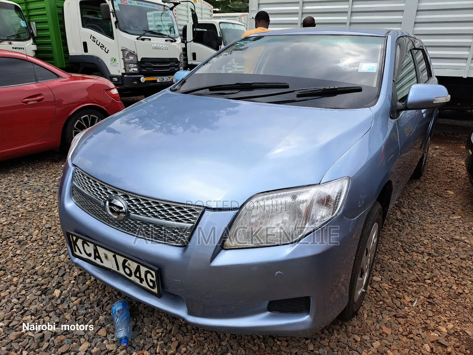 Toyota Corolla Fielder 2007 Silver
