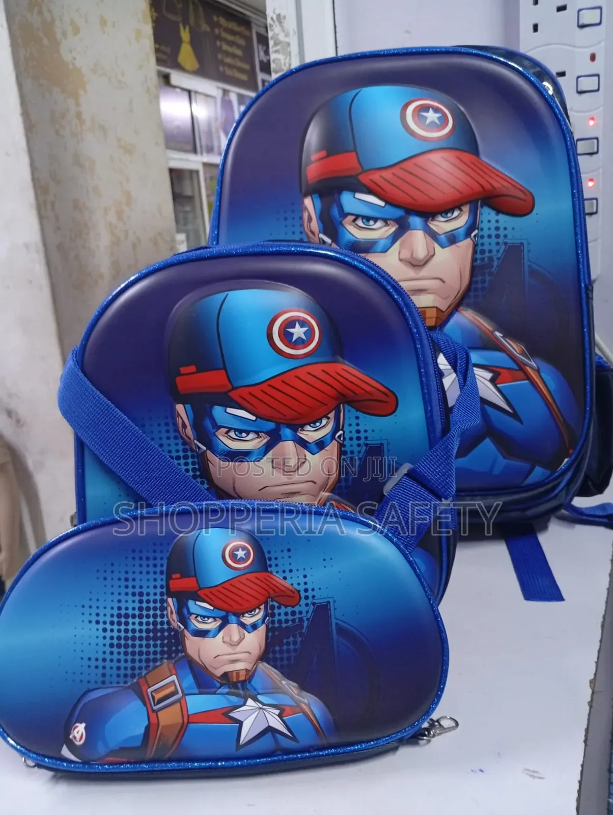 3in1 Cartoon Themed Large Capacity School Bags