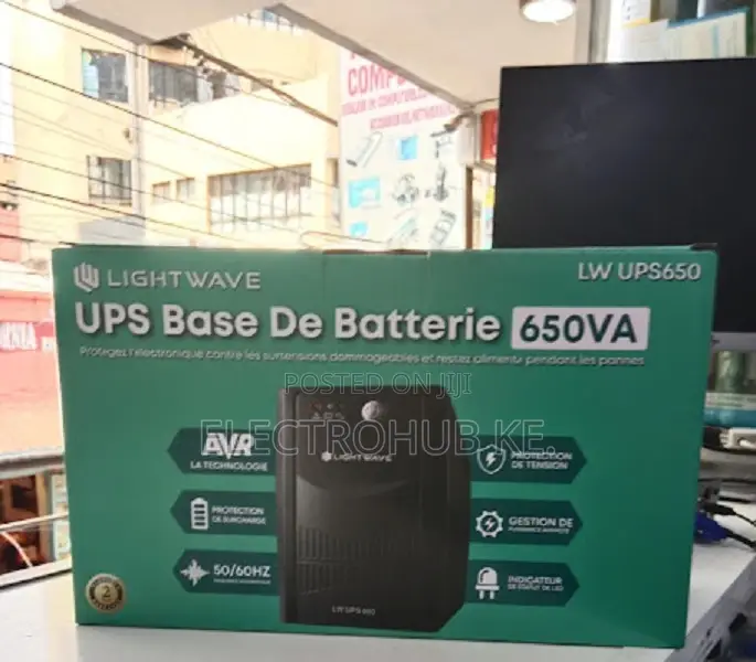 Lightwave 650va Back-Up Ups 390watts