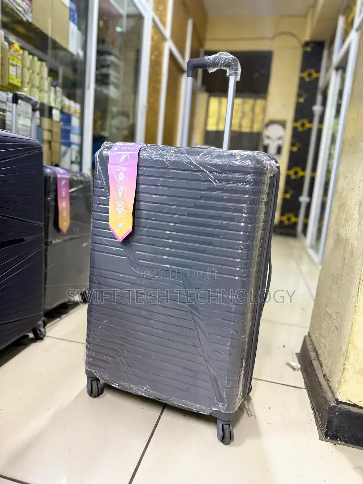 Suitcase Rubber Medium Durable Bag