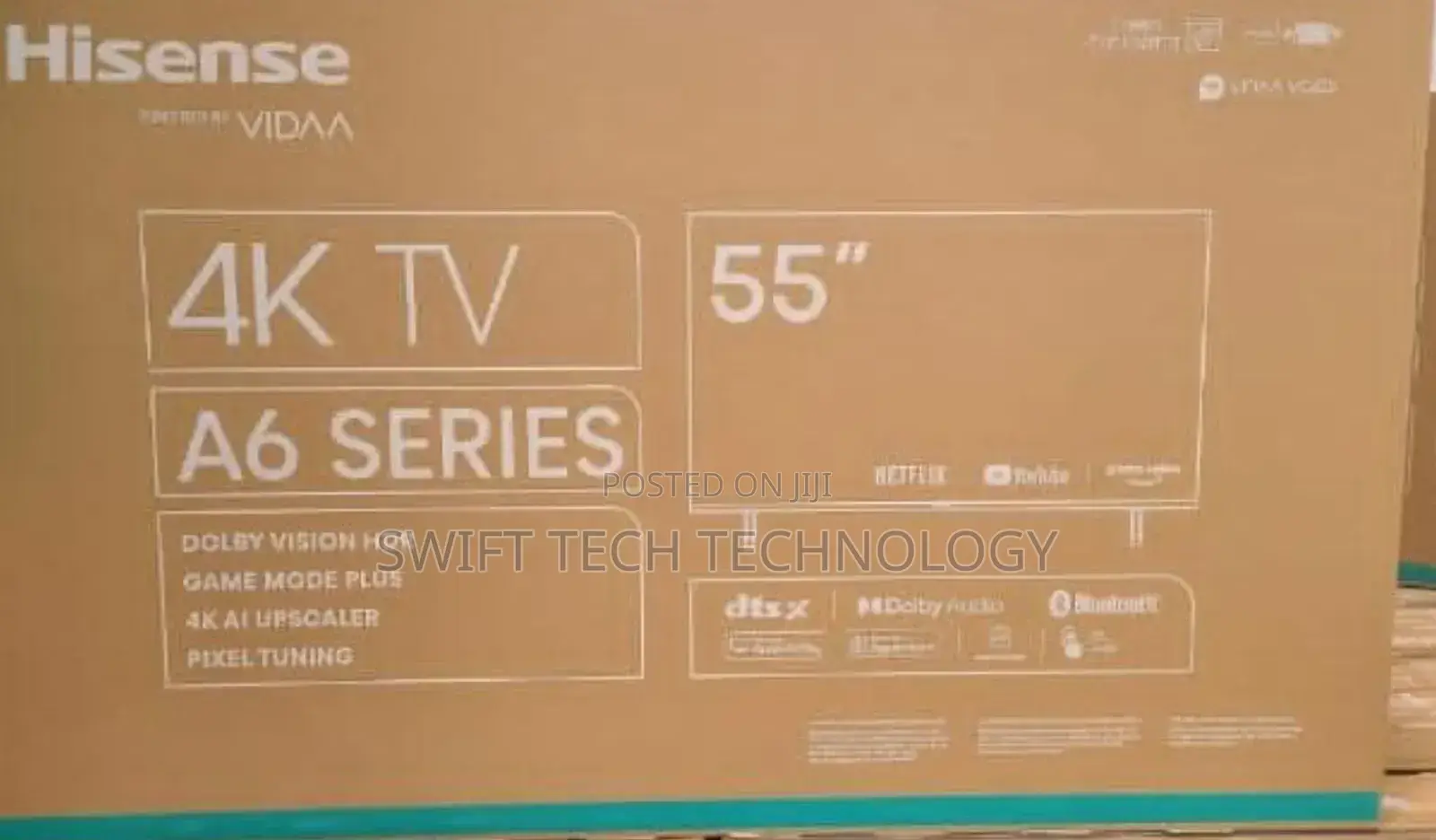 Hisense 55 Inch Uhd A6series An6