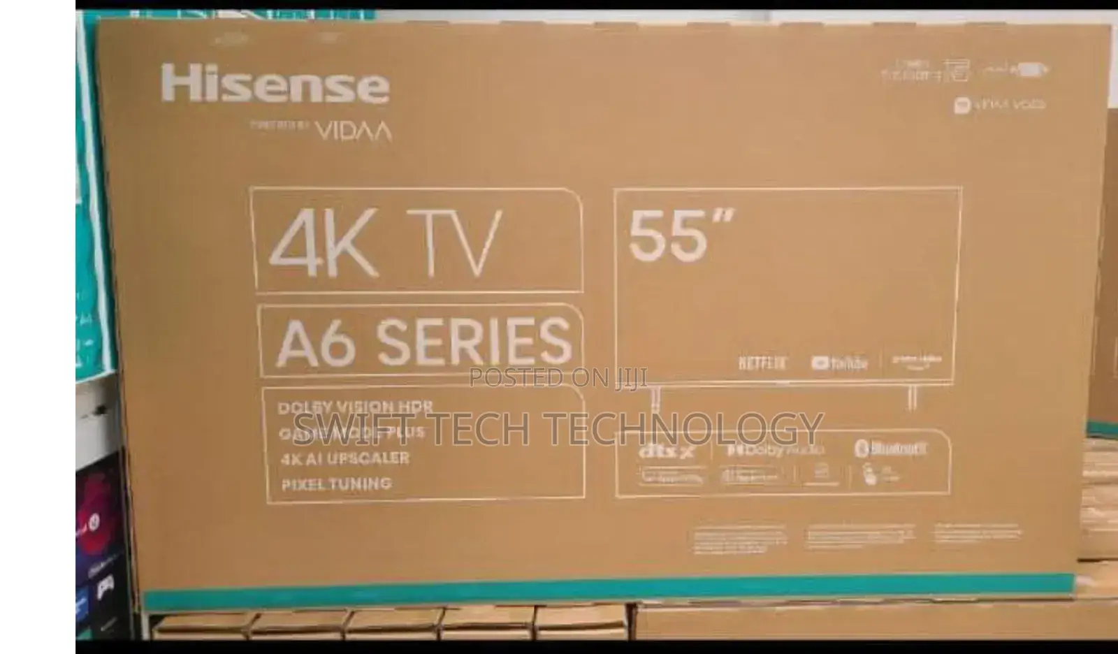 Hisense 55 Inch Uhd A6series An6