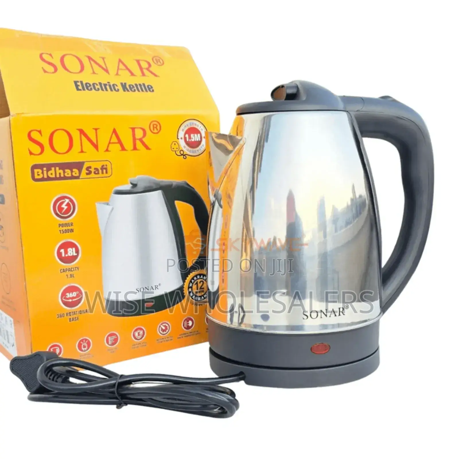 Sonar Electric Kettle***