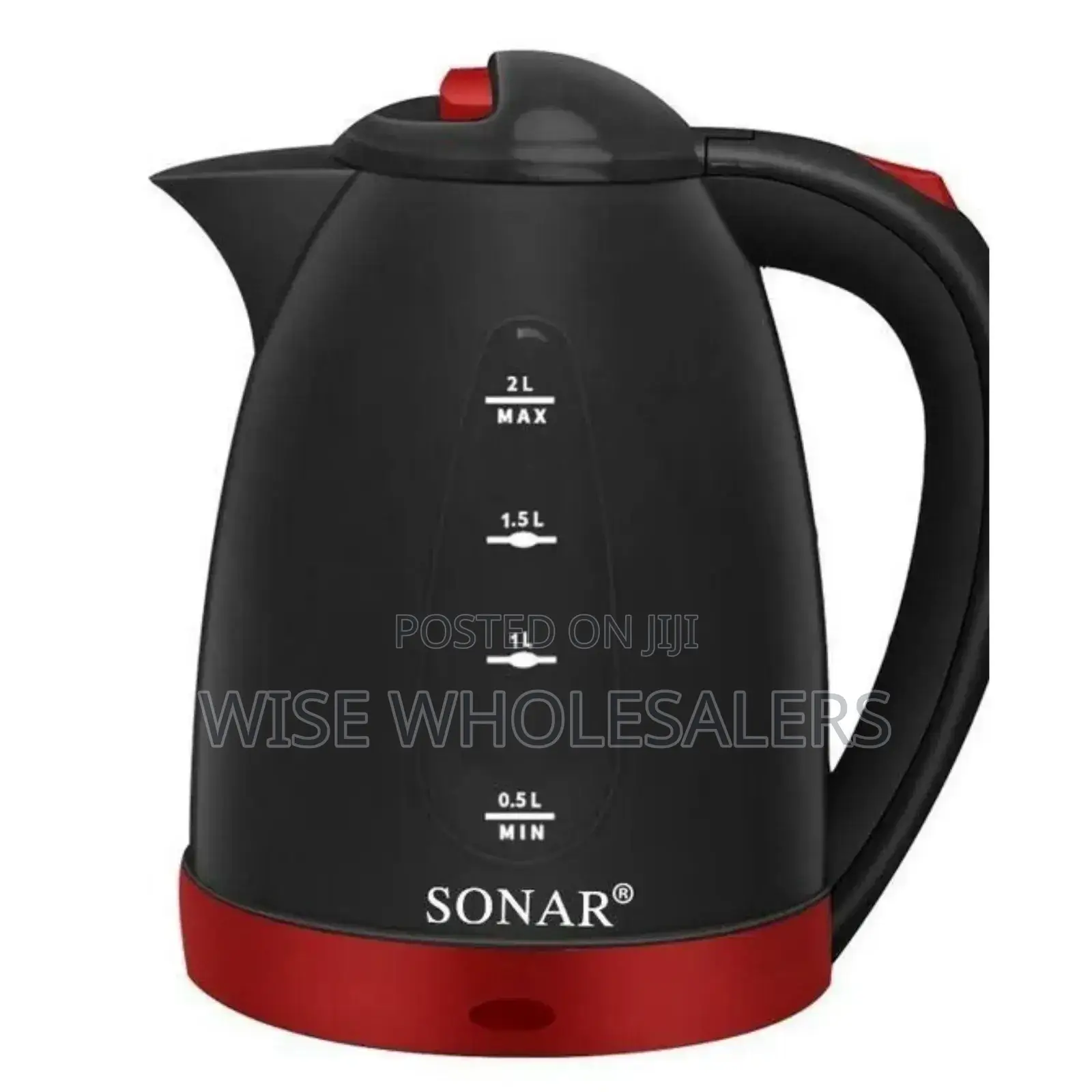 2.0 Litresx Sonar Plastic Kettle....