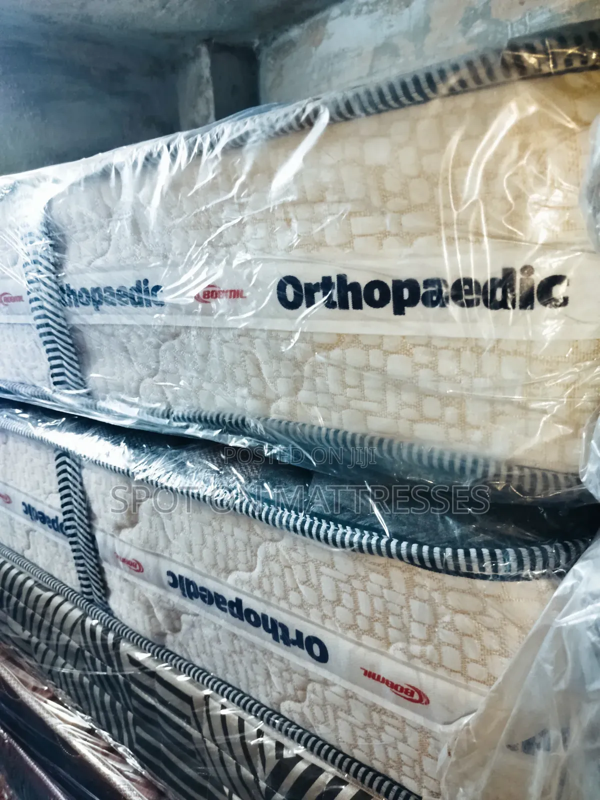 Orthopedic Spring Mattresses 5by6 8" 10" and 12" Thick + Free Delivery