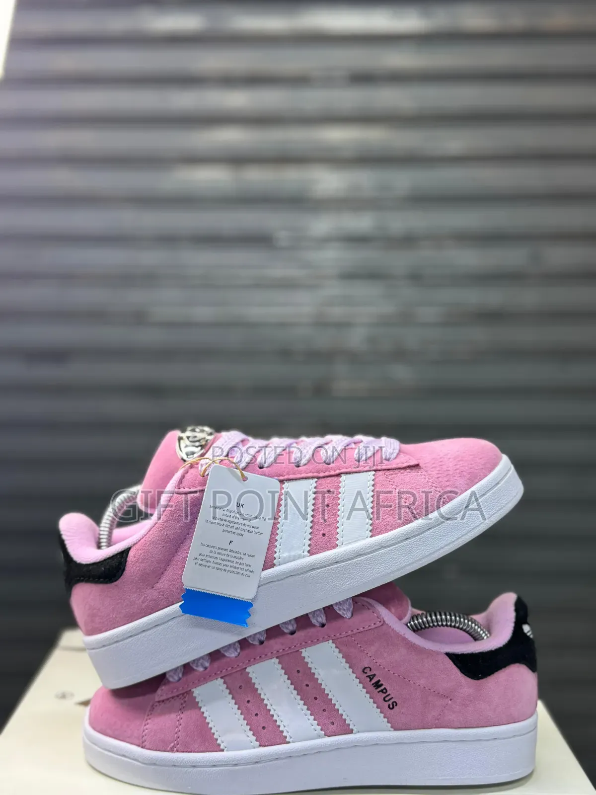 Pink Adidas Campus For Ladies