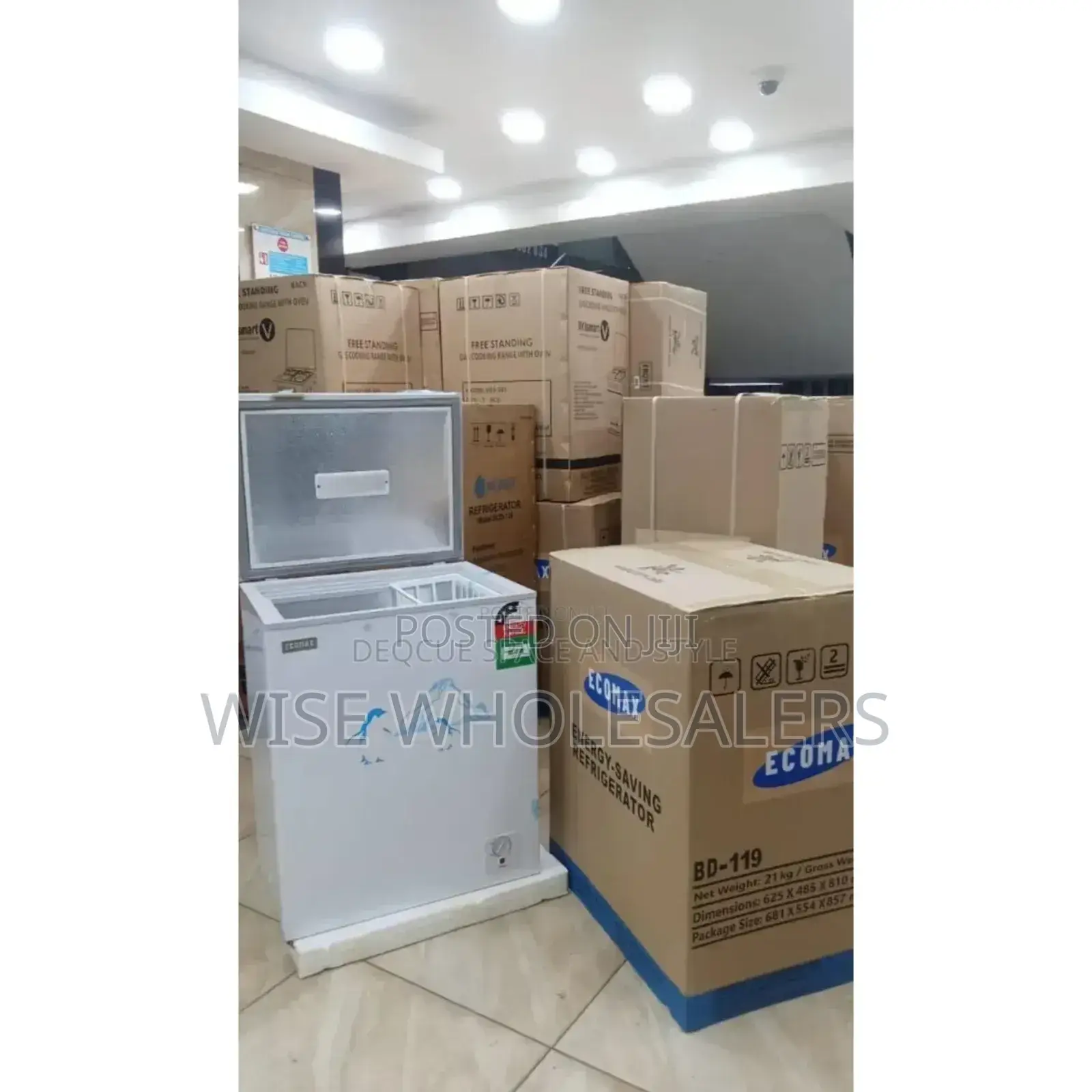 Ecomax 119 Litres Deep Freezer ***