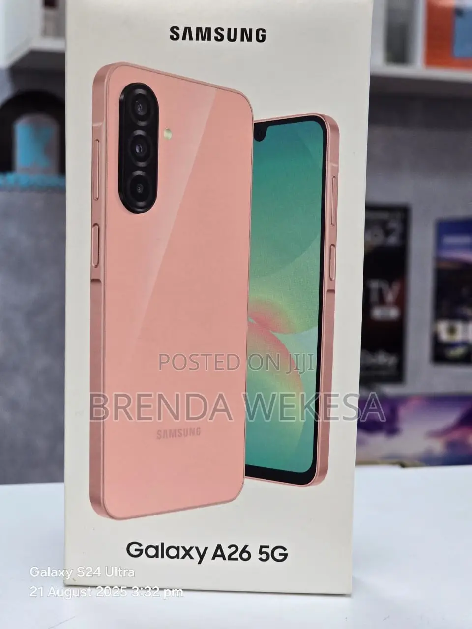 New Samsung Galaxy A26 256 GB Pink