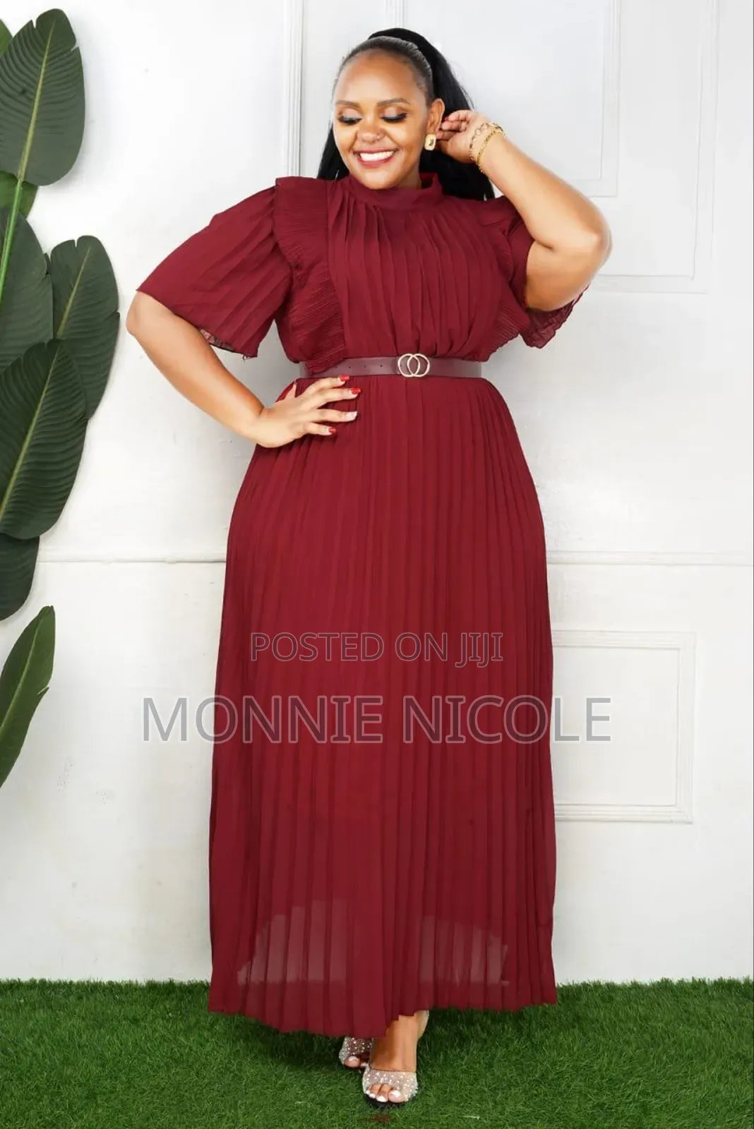 Plaited Maxi Dress.