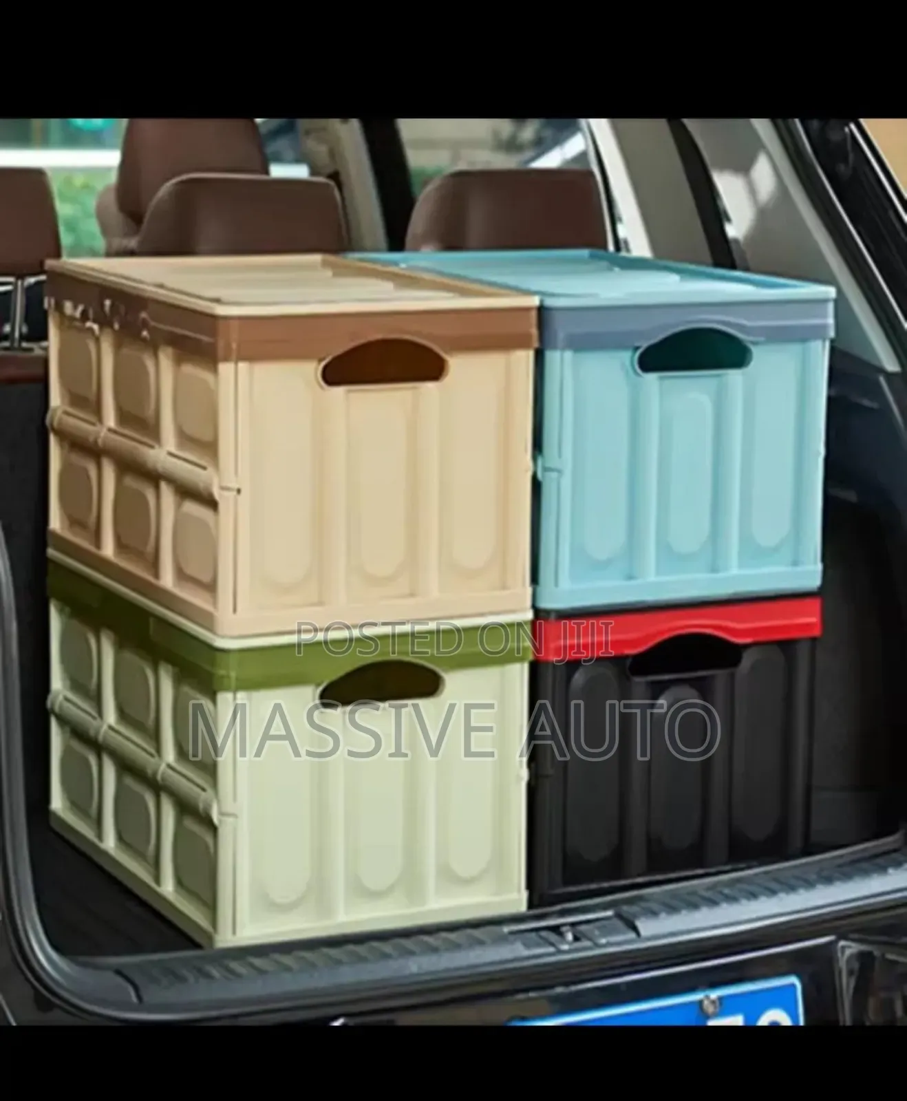 Buy Plastic Car Boot Organizer
