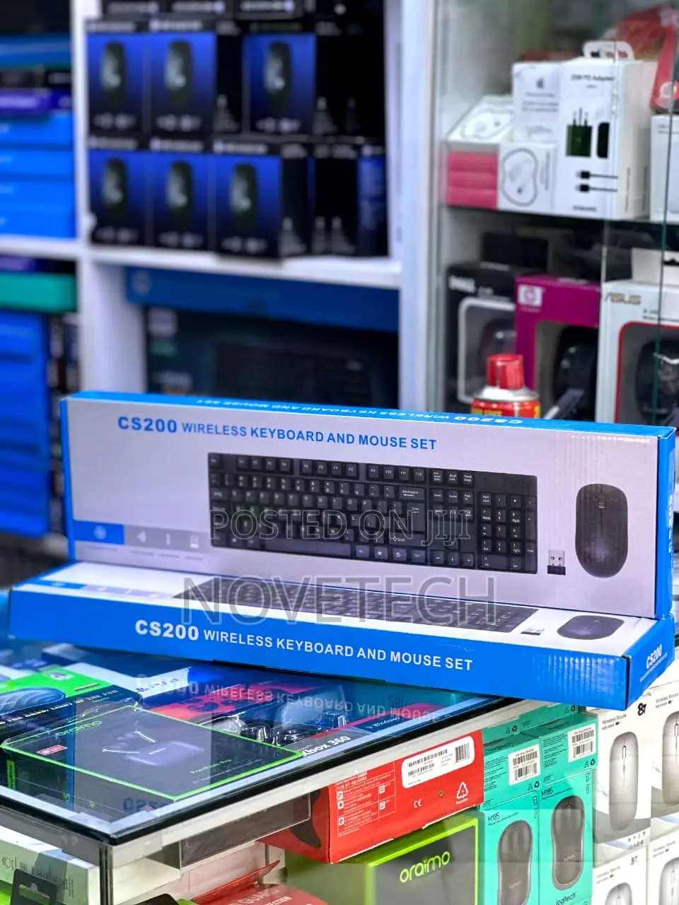 Wireless Keyboard and Mouse Combo for Pc, Laptop, Computer