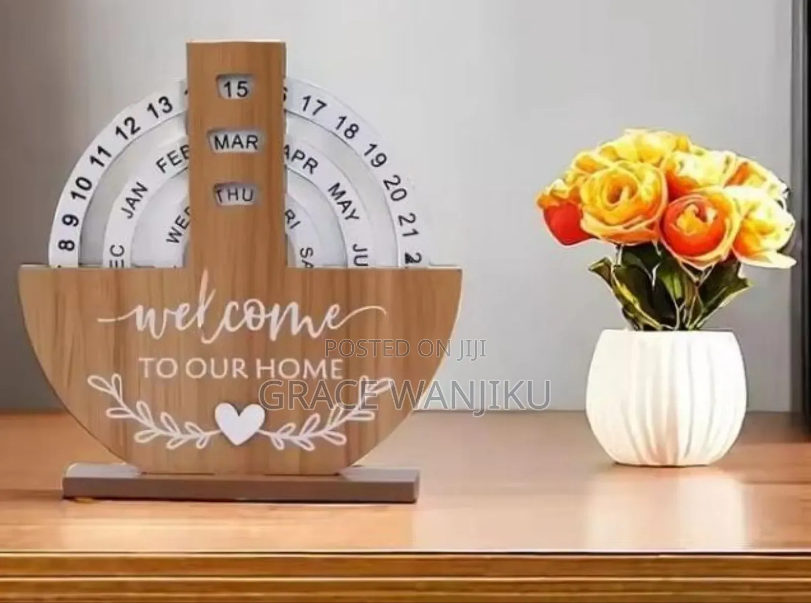 Wooden Perpetual Calendar