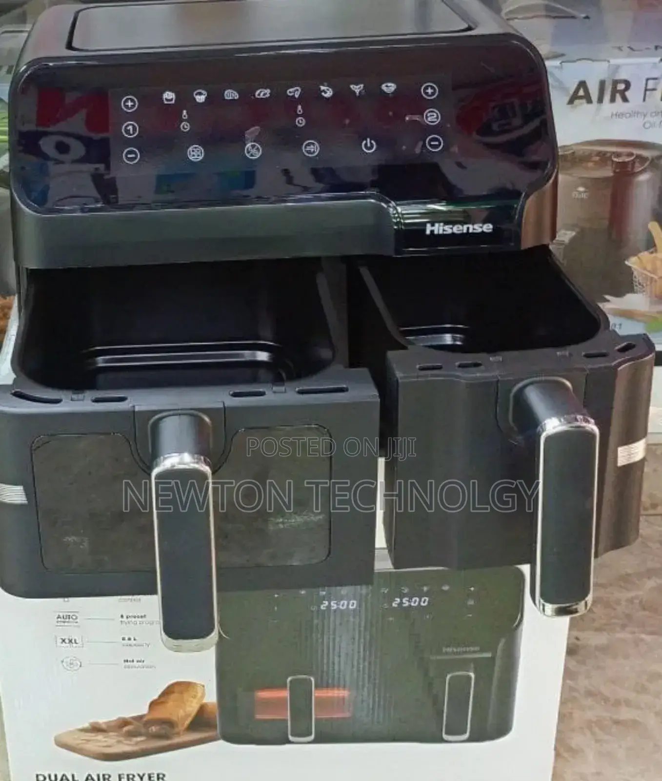 8.6 Litres Hisense Double Baskets Air Fryers