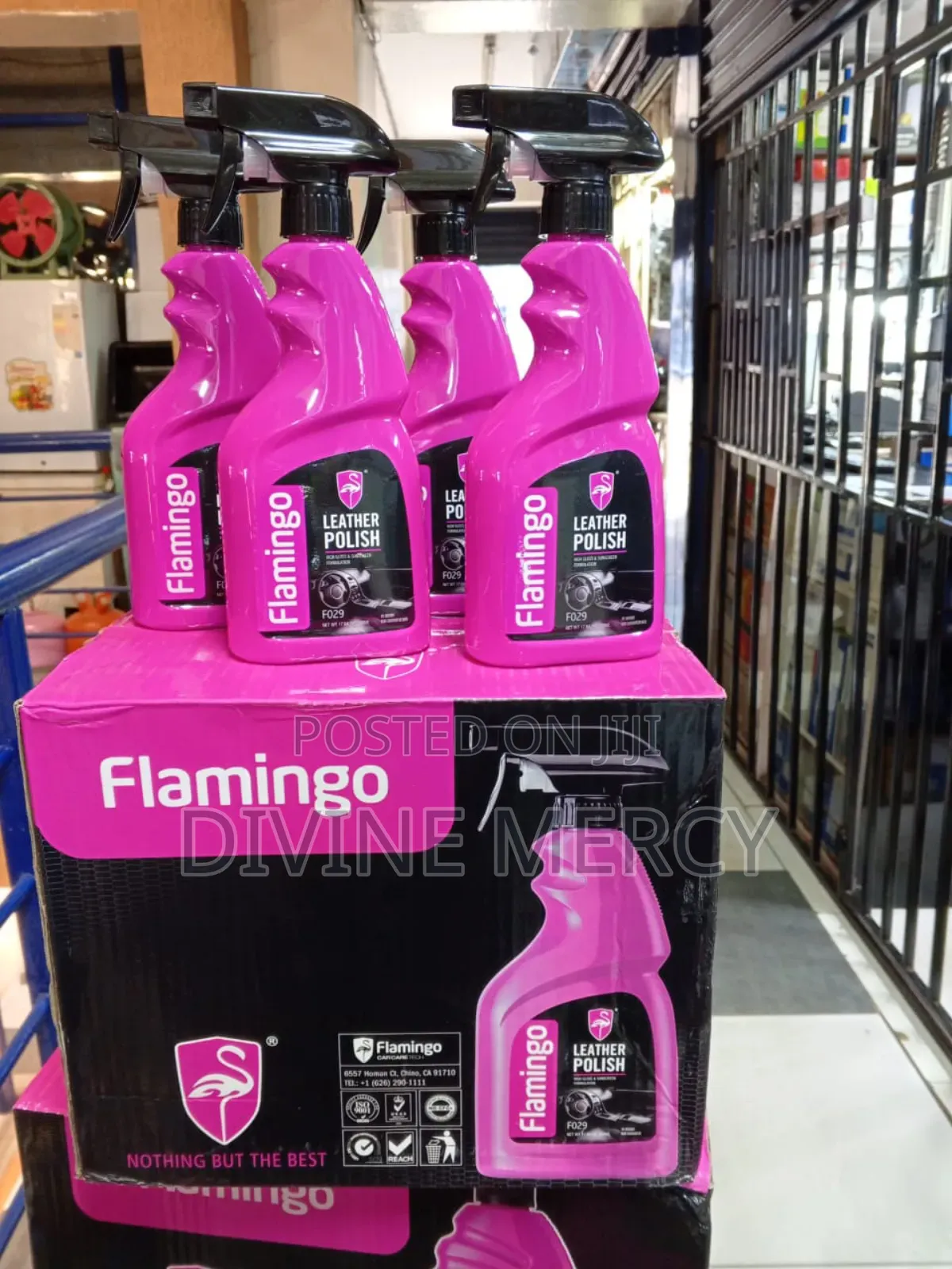 Leather Polish Flamingo