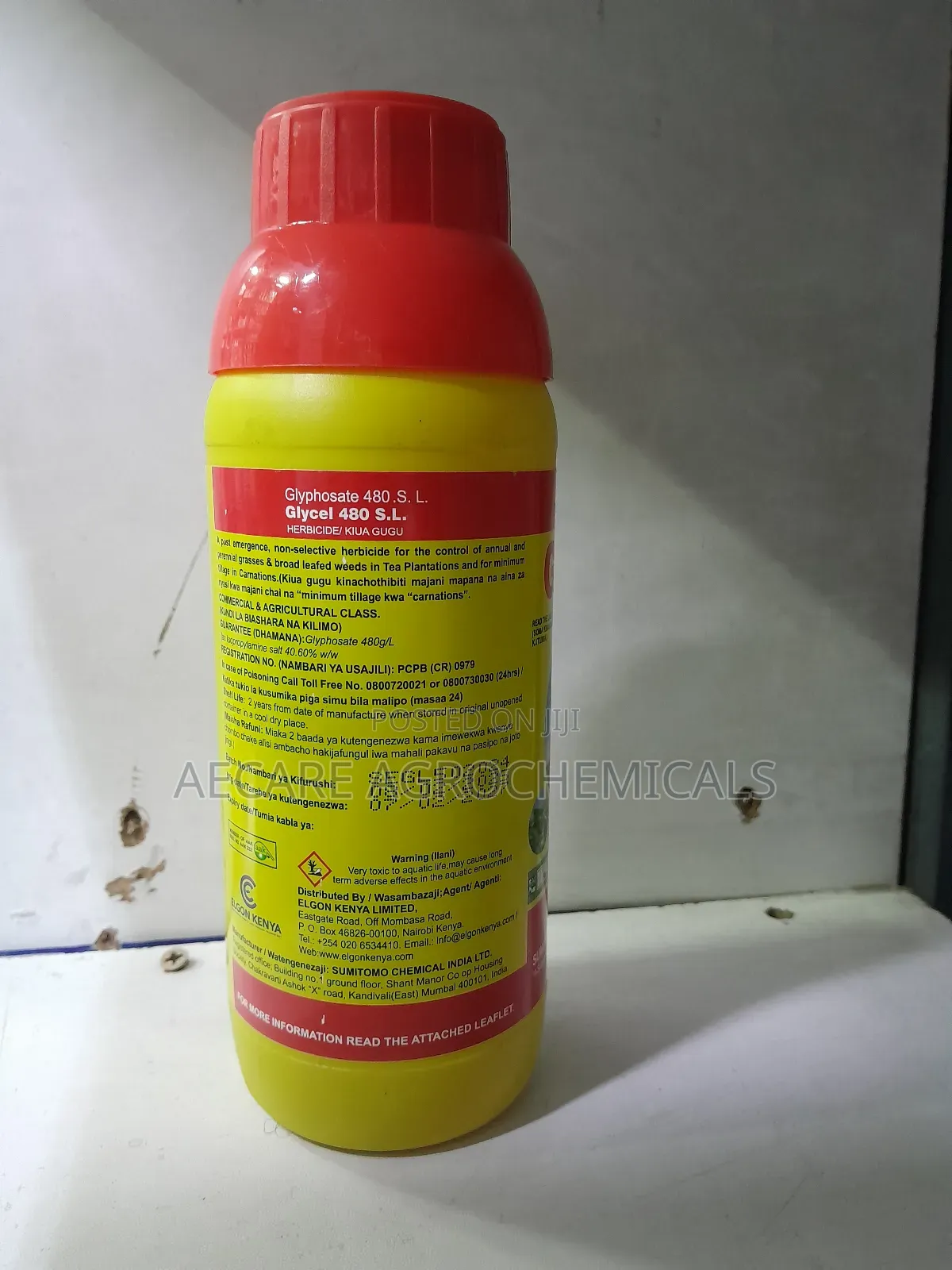 Glycel Glyphosate Herbicide 480ec 500ml