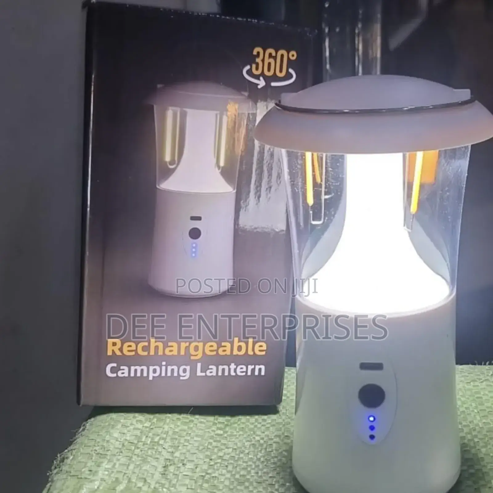 Rechargeable Camping Lantern With 3 Lighting Modes