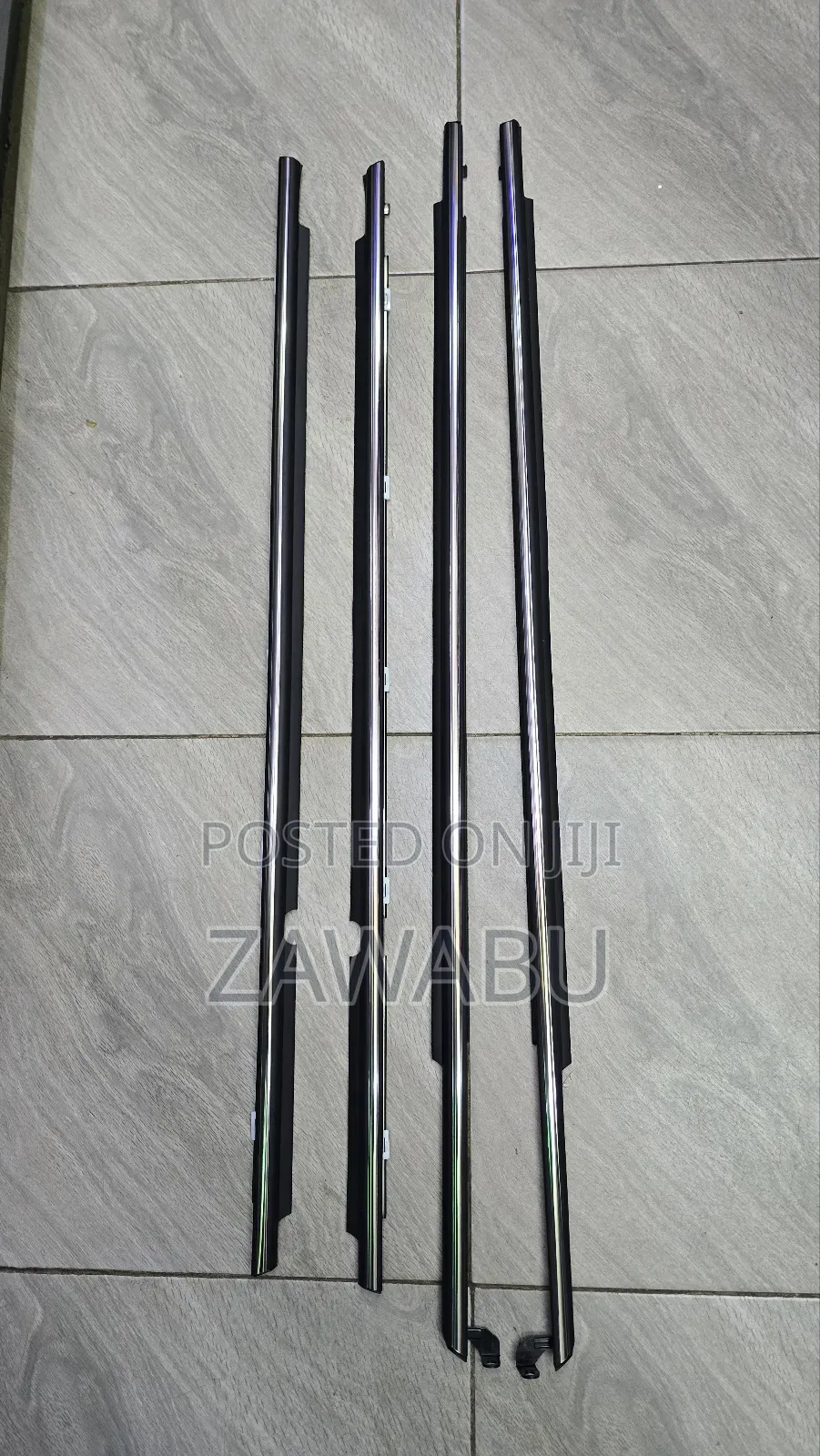 Weather Strips Corolla Ae 110 Black Chrome